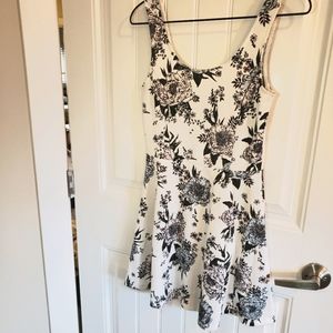 Pastel summer mini dress